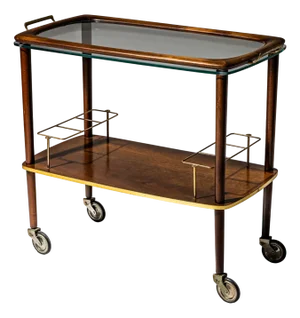 Mid-Century Bar Cart from La Permanente Mobili Cantù, Italy
