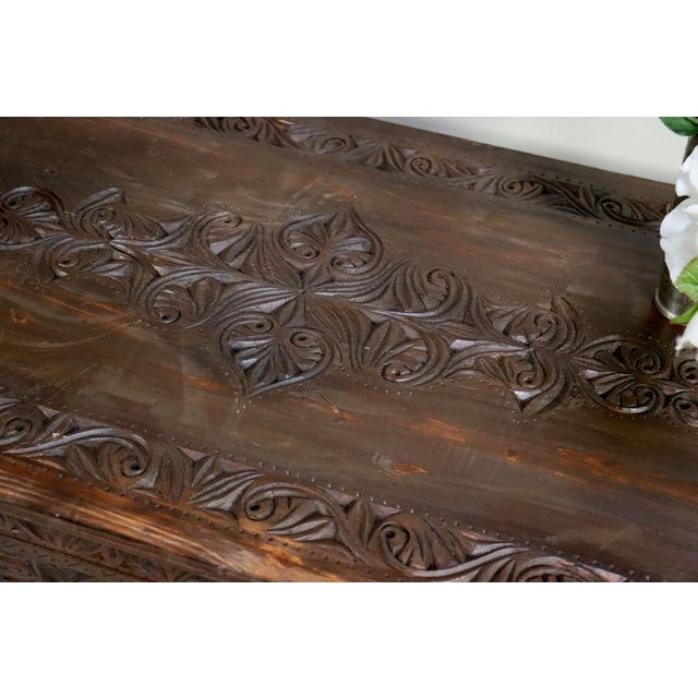 Vintage Wooden Coffee Table, 1970s For Sale - Image 12 of 15