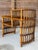 Vintage Boho Rattan Tiered Side-Center Table For Sale - Image 9 of 11