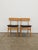 Pair of authentic vintage mid century Danish / Scandinavian Modern dining chairs. By Farstrup. Maker's label on bottoms....