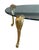 Mid 20th Century Brass Solid Fern Sculptural Frond Glass Top Coffee Table Attributed to p.e. Guerin Mid 20th Century Hollywood Regency For Sale - Image 5 of 12