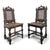 Louis XIII Style Chairs in Twisted Caned Oak, Set of 2 For Sale - Image 11 of 11