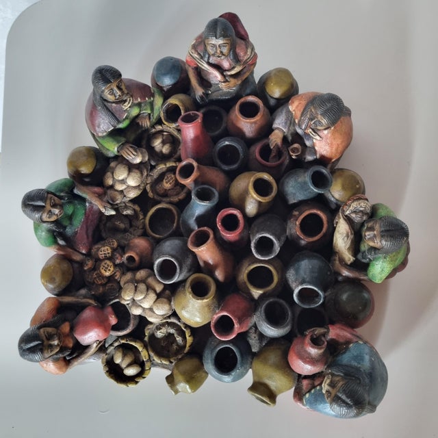 1970s Peruvian Ceramic Sculpture Qosqo, 1970s For Sale - Image 5 of 12