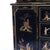 S. Hille & Co. English Ebonized & Gilt Chinoiserie Decorated Cupboard C1930 For Sale - Image 11 of 18