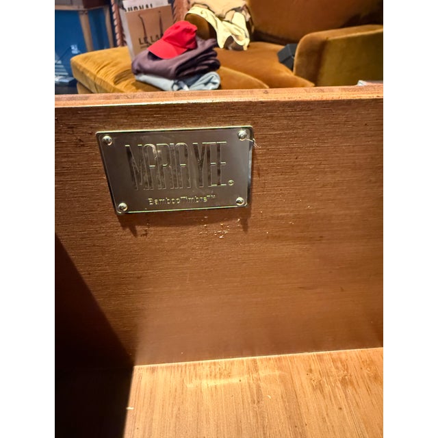 Contemporary Maria Yee Bamboo Dresser For Sale - Image 3 of 3