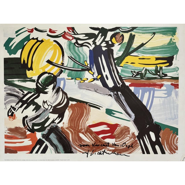 Roy Lichtenstein, The Sower, Offset Lithograph, 1985 For Sale - Image 5 of 5