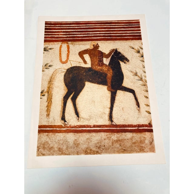 Figurative 1960s Italian Roman Hunter Figure Art Print For Sale - Image 3 of 3