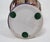 Signed Studio Pottery Pierced Luminary Candle Holder With Matching Dish For Sale - Image 9 of 13