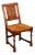 English Traditional Style Oak Side Chair For Sale