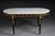 1960s Designer Couch Table in Louis XVI Black, White Marble For Sale In Orlando - Image 6 of 10