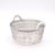 Silver Plate Basket With Glass Liner, England Circa 1930 For Sale In San Francisco - Image 6 of 10