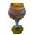 Vintage Hebron Phoenician Handblown Glass Wine Goblets - Set of Six For Sale - Image 4 of 7