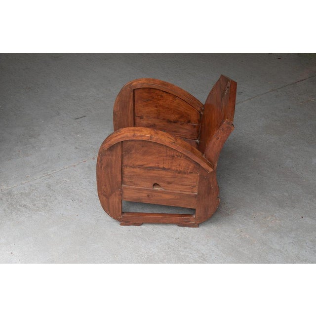 Brown Lounge Chairs, Set of 3 For Sale - Image 8 of 18