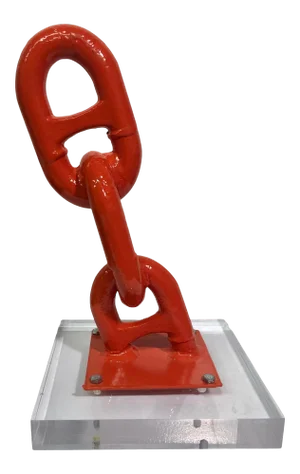 Industrial Painted Ship Link From Real Navy Ship Yard