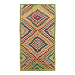 Galerie Shabab Collection Mid-20th Century Turkish Anatolian Art Deco Rug For Sale