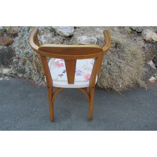 Beige Set of Armchairs in the Style of Baumann, 1950s For Sale - Image 8 of 15