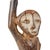 Hand-carved Lega figure originates from the Lega people in the Democratic Republic of the Congo. The figure is easily...