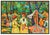 Figurative Mid 20th Century Celebrations in Bloom, Donald Purdy For Sale - Image 3 of 5