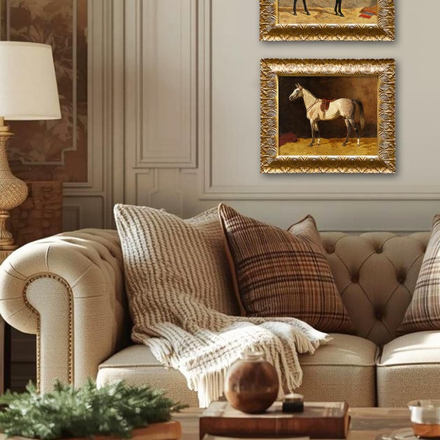 This is print (two) from our "Vintage Equestrian" series. Please note there are 4 images in this series, see our listings...