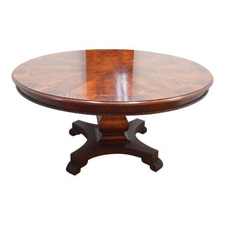 Henredon Historic Natchez Mahogany Dining Table For Sale