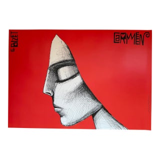 Carmen by Georges Bizet, Designed by L. Zebrowsk Opera Poster For Sale
