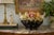 Capodimonte Vintage Italian Capodimonte Porcelain Floral Centerpiece With Doves For Sale - Image 4 of 10