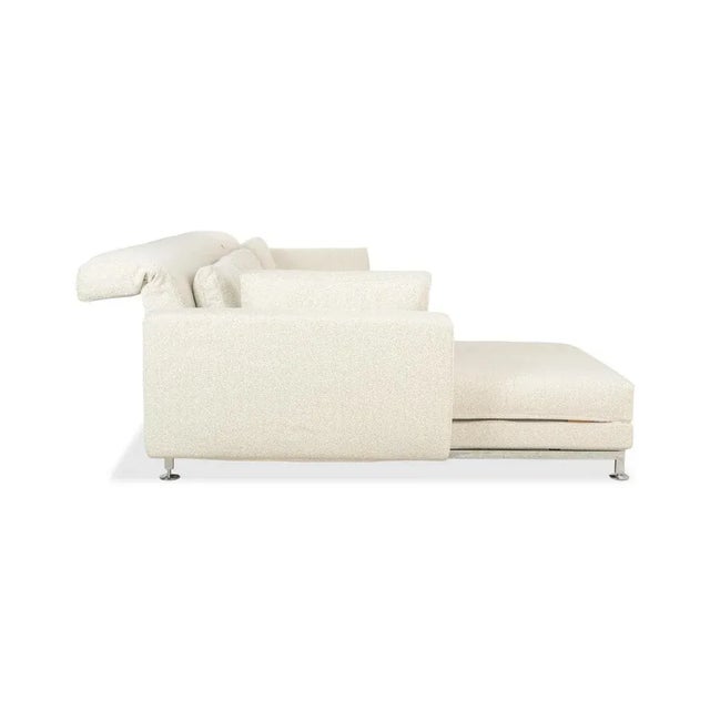 Moule Corner Sofa in Cream Fabric from Brühl For Sale - Image 11 of 14