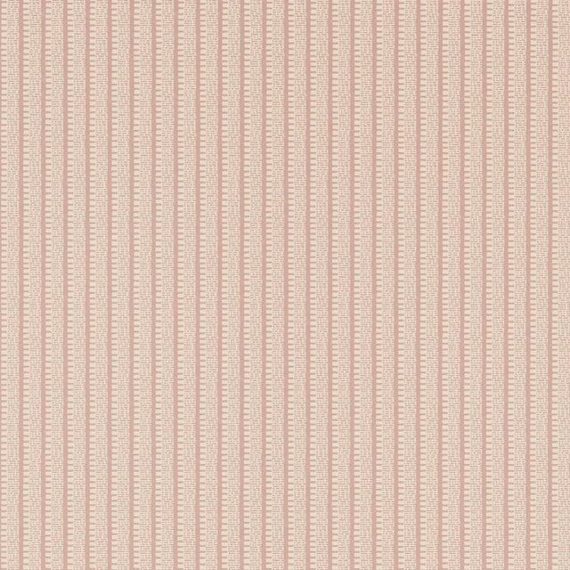 Contemporary Sample - Schumacher Kiosk Wallpaper in Pink For Sale - Image 3 of 3