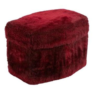 Vintage Italian Teddy Pouf or Stool, 1960s For Sale - Image 12 of 12