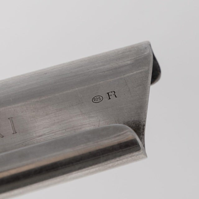 1970s Vintage Italian Silver Letter Opener by Bulgari, 1970 For Sale - Image 5 of 7
