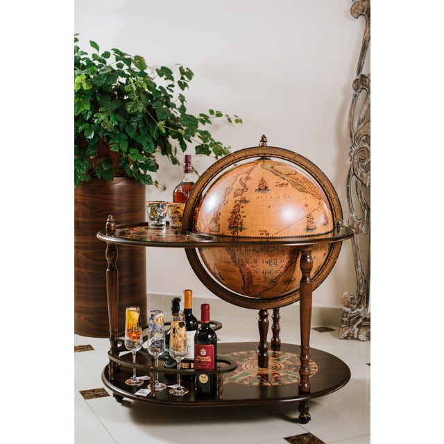 Globe Bar by Zoffoli Globes For Sale - Image 10 of 11