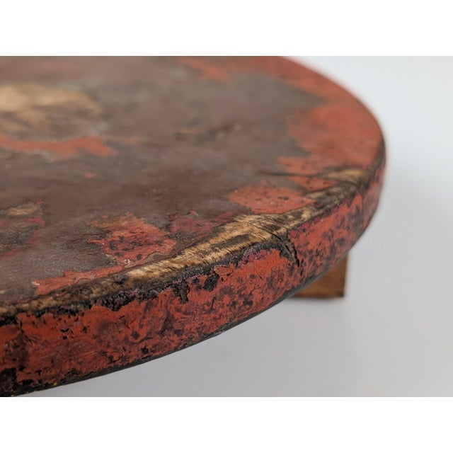 Brown Vintage Brutalist Brass and Wood Cutting Board by David Marshall, 1970s For Sale - Image 8 of 12