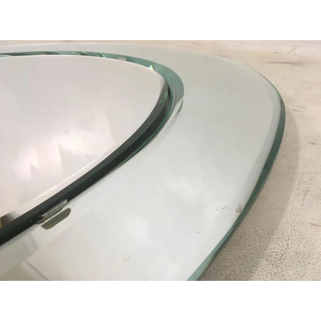 Vintage Italian Coloured Mirror from Cristal Art, 1960s For Sale - Image 4 of 15