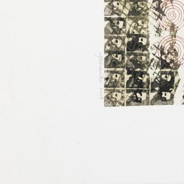 Contemporary José Emídio, Composition, 2009, Screenprint For Sale - Image 3 of 6