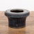 Early 20th Century Japanese Antique Blue and Black Glazed Ceramic Hibachi for Drinking Saké For Sale - Image 5 of 13