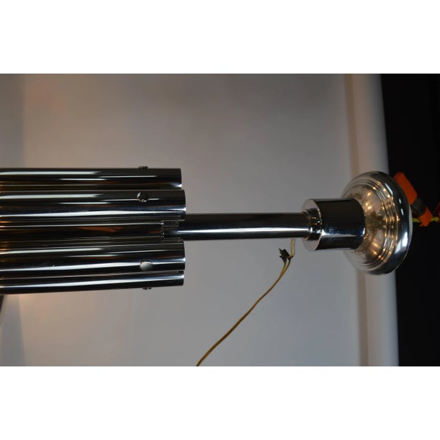 Chic and sexy long bench with carved wood base. This example will need to restored, the upholstered top will need to be...