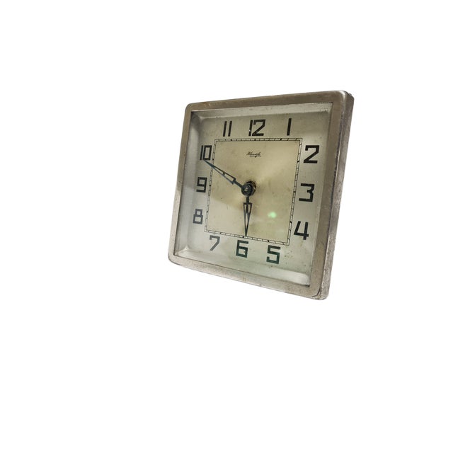 Art Deco German Clock from Kienzle, 1930s For Sale - Image 10 of 10