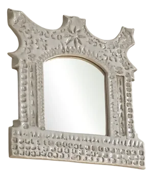 Free-Form Sculptural Wall Mirror from Vallauris, France 1970s