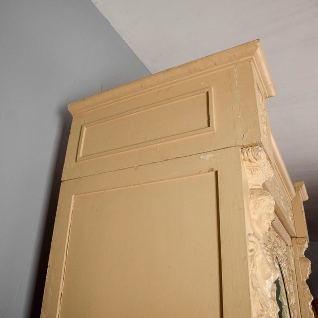 20th Century Papier-Mâché Wardrobe For Sale - Image 14 of 18