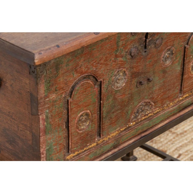 19th Century 19th Century Teak Cash Box End Table For Sale - Image 5 of 11