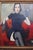 Lady Smoking, 1950s, Oil Painting, Framed For Sale - Image 3 of 18