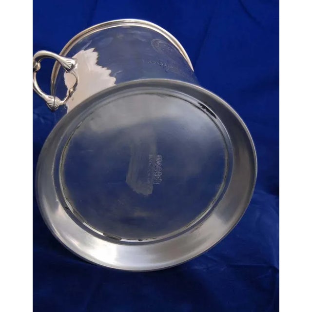 Silver Plate Champagne Buckets from Louis Roederer, Set of 2 For Sale - Image 10 of 15