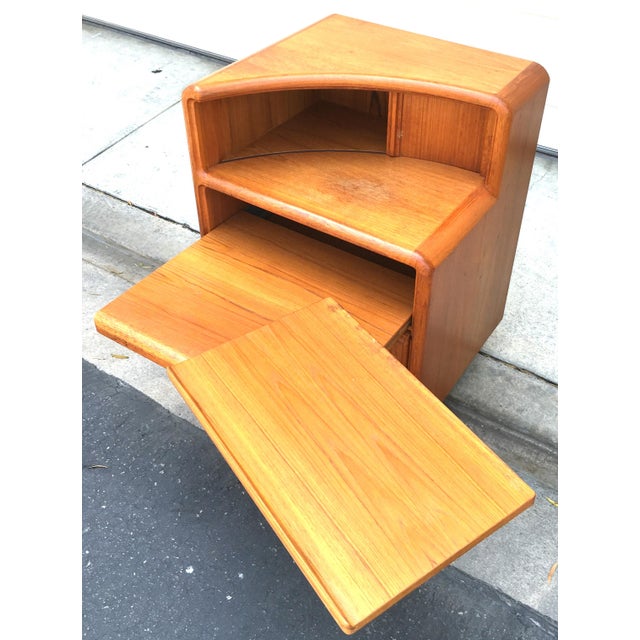Mid Century Danish Modern Teak Nightstand Chairish