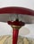 Enamelled Metal and Brass Three-Light Desk Lamp in the style of Elio Martinelli, 1950 For Sale - Image 6 of 15