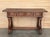 Pair of Early 20th Spanish Light Walnut Country Farm Desk with Two Drawers For Sale - Image 16 of 18