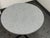 36in Circa 1980 Stone Composite Pedestal Dining Table For Sale - Image 4 of 12