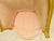 70's Vintage Louis XV Style French Corner Chair Soft Pink For Sale - Image 9 of 9