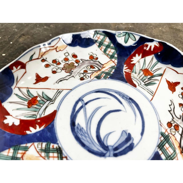Late 19th Century Antique Imari Plate For Sale - Image 5 of 10