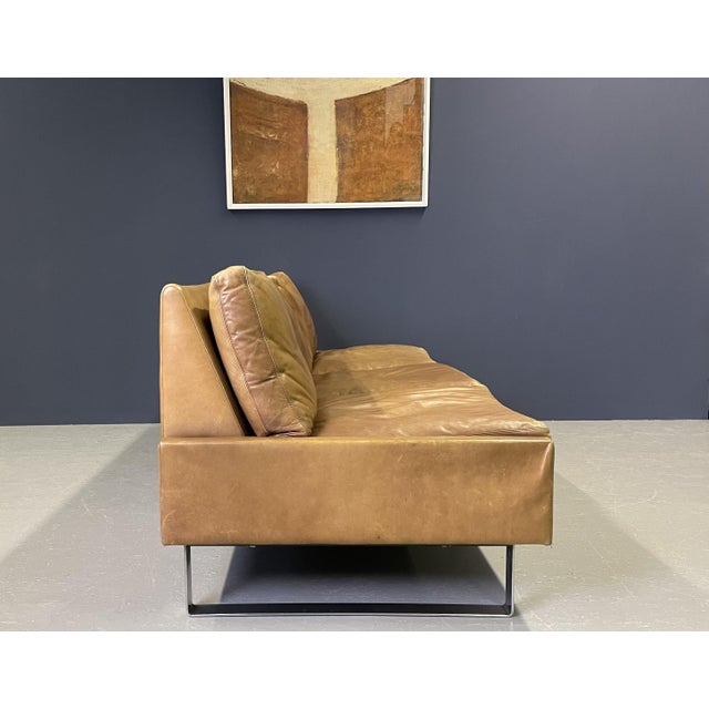 Silver Leather Sofa Set from COR, Set of 3 For Sale - Image 8 of 12