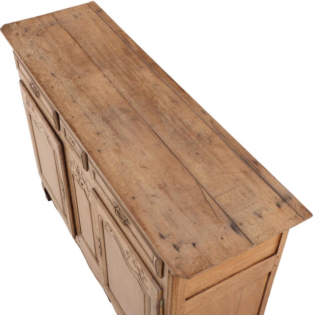 French Provincial Oak Sideboard, 19th C. For Sale - Image 4 of 5